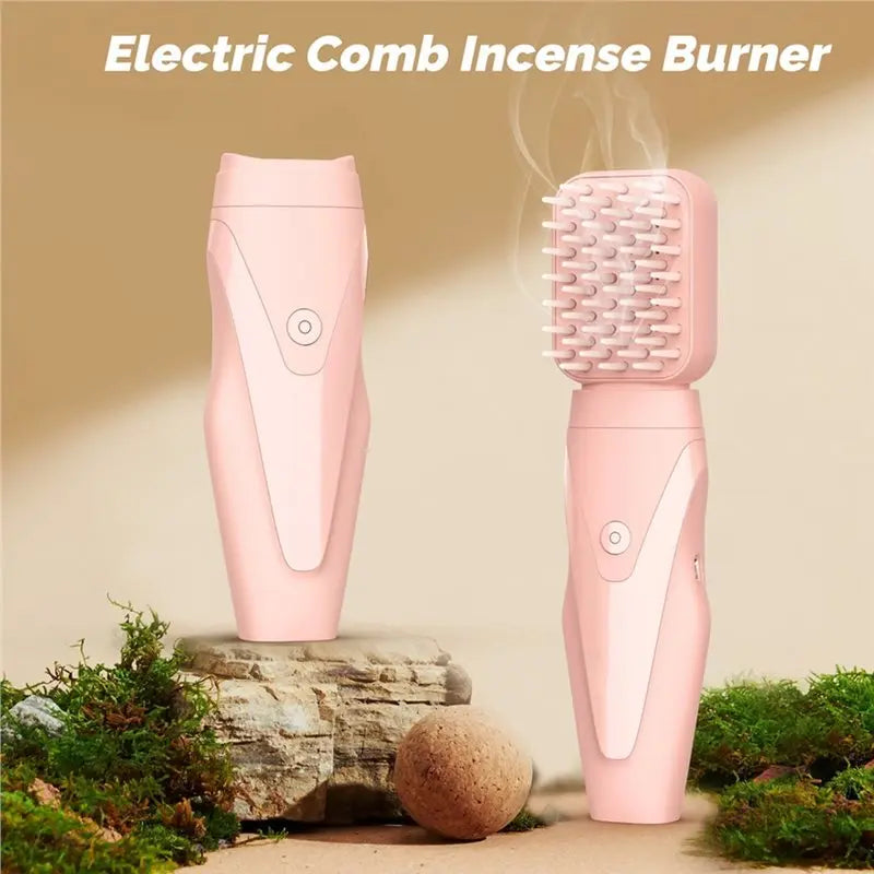A96I-Burner Mabkhara Arabic Comb Electric Hair Bakhoor Rechargeable Portable for Home Office Car