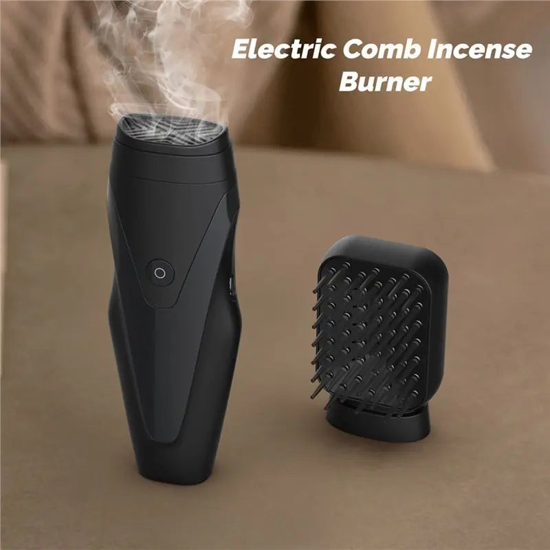 A96I-Burner Mabkhara Arabic Comb Electric Hair Bakhoor Rechargeable Portable for Home Office Car
